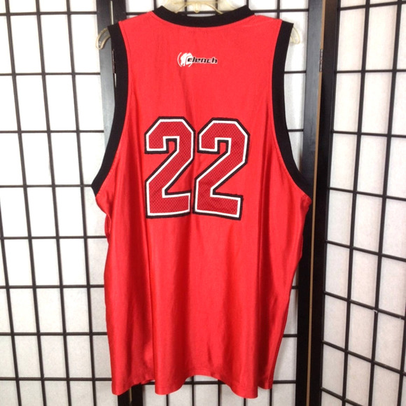 Clench Jeans Jersey Chicago Hall Of Fame Red 22 - Picture 2 of 8